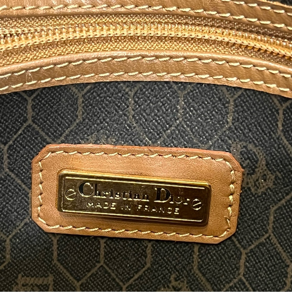 Christian Dior Vintage Honeycomb Boston Bag - Picture 11 of 12